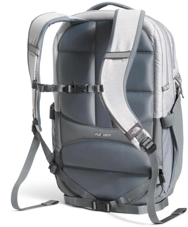 Alt view image 3 of 5 - THE NORTH FACE Women's Surge Commuter Laptop Backpack - PFAS Free, TNF White Metallic Melange/Mid Grey-NPF, One Size