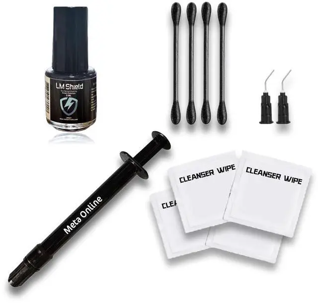 Main image of Liquid Metal Thermal Paste(5 Gram) 130WmK + Liquid Metal Shield (5ml) Bundle - for PS5, PC, CPU, GPU, Laptop