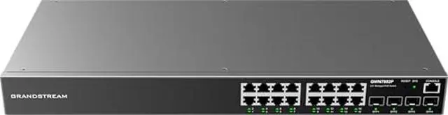 Main image of Grandstream GWN7802P | 16-Port Gigabit Ethernet Layer 2+ Managed PoE Switch