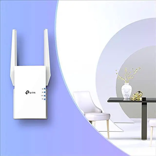 Alt view image 2 of 5 - TP-Link RE505X AX1500 Dual Band WiFi 6 Range Extender Gigabit Ethernet TPLink