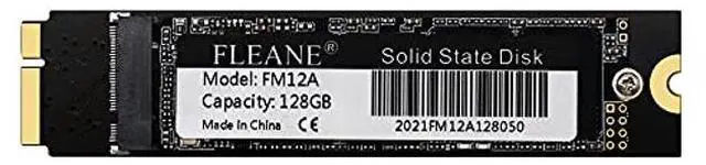 Main image of FLEANE FM12A 256GB 3D TLC Flash SSD with Tools for Apple Laptop MacBook Air A1465 A1466 Mid2012 (256GB)