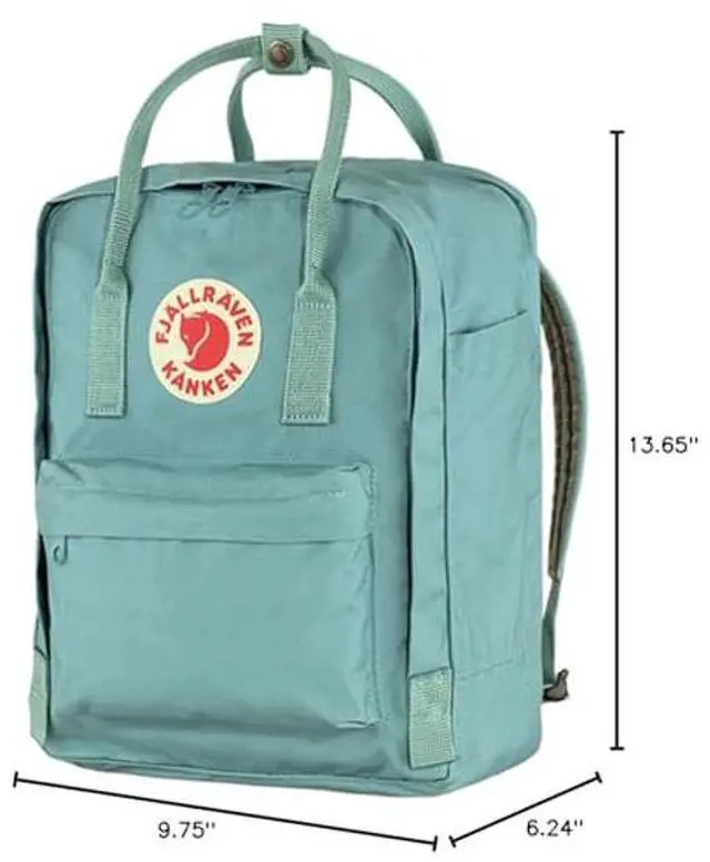 Alt view image 4 of 4 - Fjallraven 13" Kanken Laptop Sky Blue One Size
