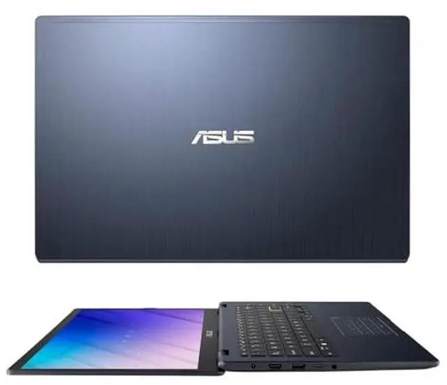 Alt view image 5 of 5 - ASUS 14" FHD Laptop, Intel Celeron N4500, 4GB Memory on Board, 64GB eMMC, Intel Iris Xe Graphics, Media Card Reader, Quiet Blue, E410KA-CL464