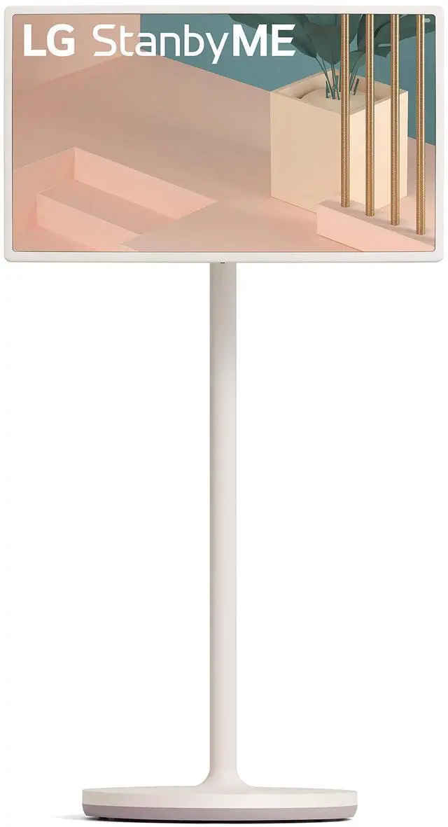 Main image of LG 27-Inch Class StanbyMe 1080p-Portable Touch-Screen-Monitor 27ART10AKPL, Built-in Battery, Full Swivel Rotation, 60Hz Refresh Rate, Calming Beige