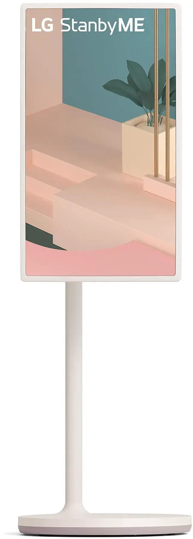 Alt view image 2 of 5 - LG 27-Inch Class StanbyMe 1080p-Portable Touch-Screen-Monitor 27ART10AKPL, Built-in Battery, Full Swivel Rotation, 60Hz Refresh Rate, Calming Beige