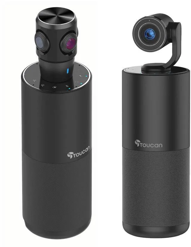 Main image of TOUCAN 360-Degree Video Conference Camera, 1080p HD Webcam with 4 Noise Reduction Mics