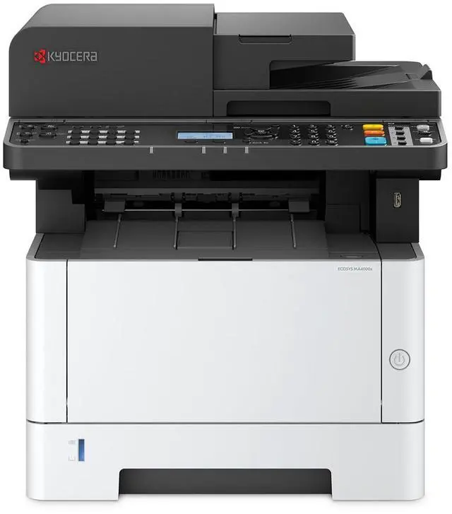 Main image of KYOCERA ECOSYS MA4000x Monochrome Multifunctional Laser Printer (Print/Copy/Scan), up to 42ppm, Dual Scan Document Processor and Free OCR, Cloud & Mobile Utilities