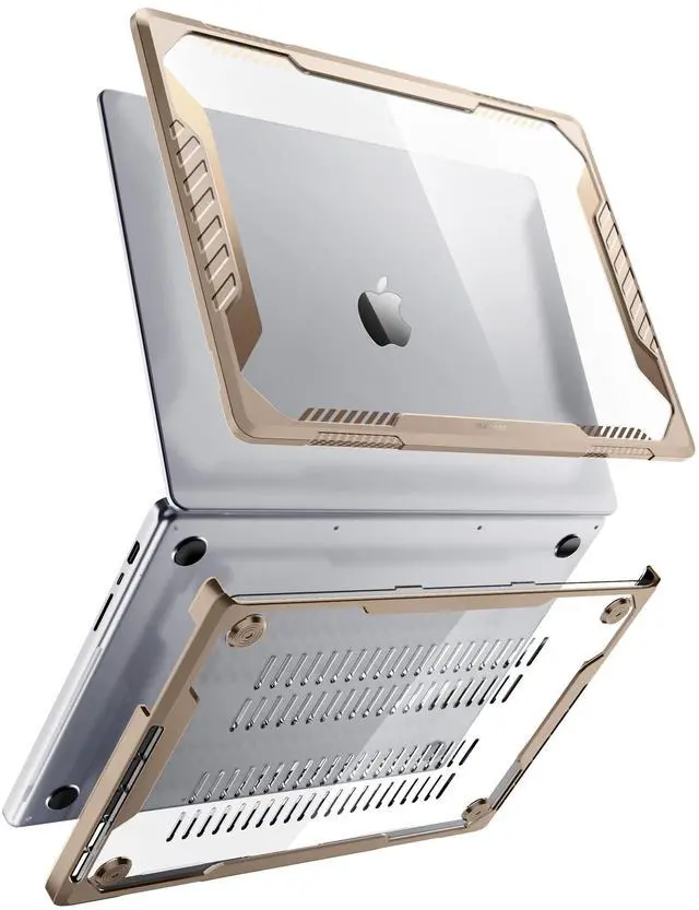 Alt view image 3 of 5 - SUPCASE for MacBook Pro 16 Inch Case 2024-2021 (Unicorn Beetle), M4/M3/M2/M1 Pro/Max A3403 A3186 A2991 A2780 A2485 Heavy Duty Rugged Shockproof Hard Shell Protective Cover for MacBook Pro 16", Tan