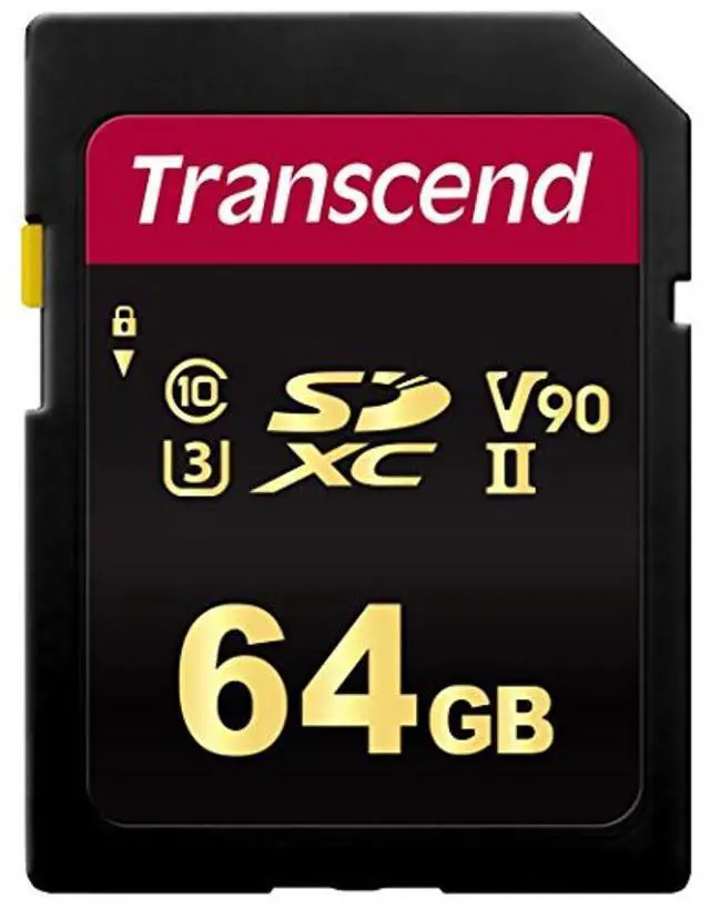 Main image of Transcend TS64GSDC700S 64GB UHS-II U3 V90 SDHC Flash Memory Card