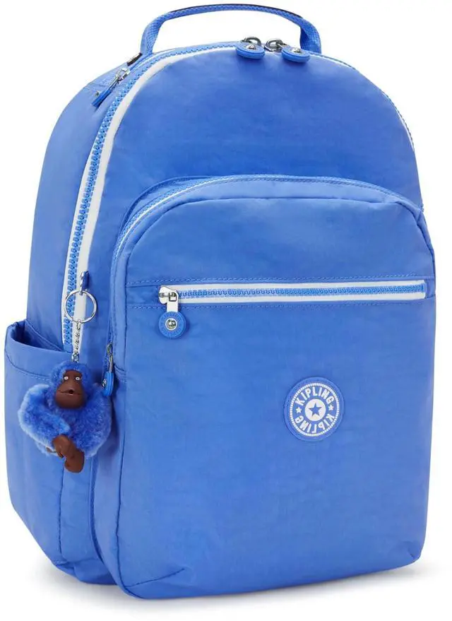Alt view image 4 of 5 - Kipling Women's Seoul 15" Laptop Backpack, Durable, Roomy with Padded Shoulder Straps, Built-In Protective Sleeve