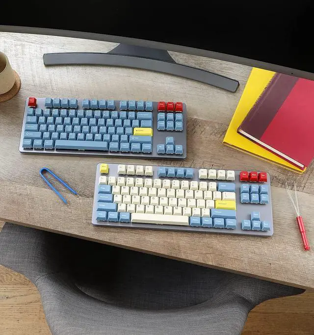 Alt view image 3 of 5 - DROP + MiTo GMK Godspeed Custom Keycap Set - Doubleshot Cherry Profile - Compatible with Cherry-MX Style Stems & Layouts: 60%, 65%, 75%, TKL, 100% Mechanical Keyboards (Columbia Kit)