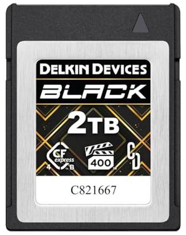 Main image of Delkin Devices Black 2TB CFexpress(tm) Type B 4.0 VPG400 Memory Card - High-Speed Performance for Professional Photography & Videography (2TB)