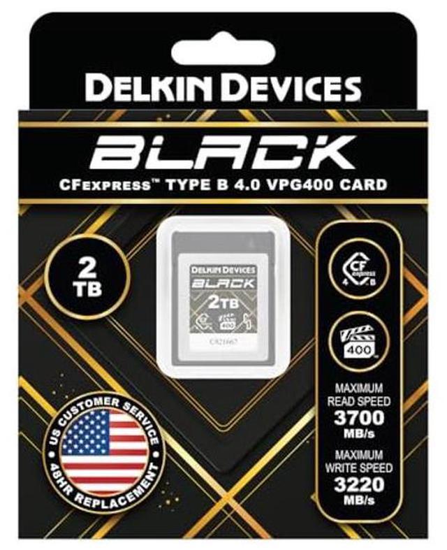 Alt view image 2 of 4 - Delkin Devices Black 2TB CFexpress(tm) Type B 4.0 VPG400 Memory Card - High-Speed Performance for Professional Photography & Videography (2TB)