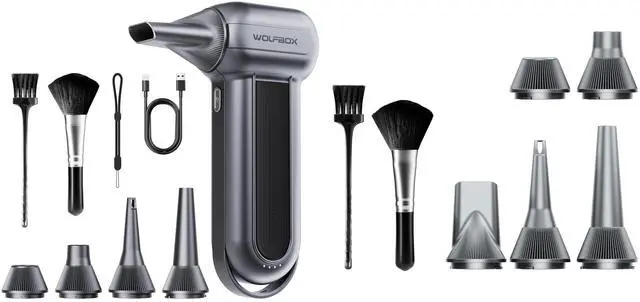 Main image of WOLFBOX MF100 Electric Air Duster& Replaceable Nozzle for MF100 Electric Air Duster