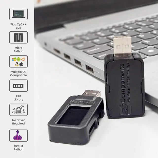 Alt view image 5 of 5 - HackyPi - Ultimate DIY USB Hacking Tool for Security Professionals and Ethical Hackers, DIY Programmable Hacking USB for Educational Purposes