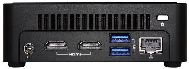 Alt view image 4 of 4 - NUCS(Slim) BOX-155H Mini PC, Intel Core Ultra 7 Processor, Arc Graphics, Intel AI Boost, DDR5 5600 up to 96GB, Triple Storages, 4K Quad-Display, 2.5G Dual LAN, Wi-Fi 6E, 5 USB, Thunderbolt(tm) 4