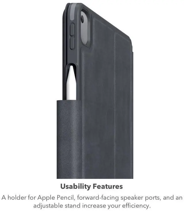 Alt view image 4 of 5 - ZAGG - Pro Keys Wireless Keyboard with Trackpad and Detachable Case - Compatible with The Apple iPad 10.2"(Gen 7,8,9) - Charcoal