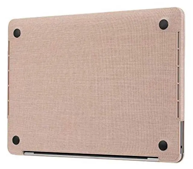 Alt view image 4 of 5 - Incase Textured Hardshell Woolenex - MacBook Pro 13 inch Case - 2022, 2021, 2020, M2, M1 - MacBook Case, Laptop Cover, Protective Hard Shell, Scratch Resistant (Antique Pink)
