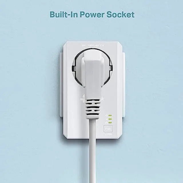 Alt view image 4 of 5 - TP-Link TL-WPA4226KIT AV500 Powerline WiFi Kit