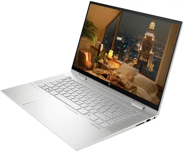 Alt view image 4 of 5 - HP Envy x360 Touch-Screen Laptops for College Student & Business, 15.6" FHD 12th Generation Intel Core i7-1260P, 32GB RAM, 1TB SSD, FP Reader, Backlit KB, Webcam, Wi-Fi, Windows 11, LIONEYE Bundle