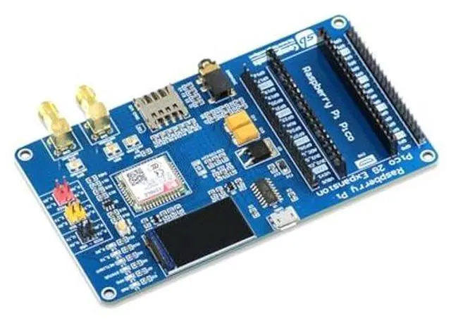 Alt view image 2 of 5 - sb components Raspberry Pi Pico 2G Expansion Quad-Band GSM/GPRS/GNSS Expansion for Raspberry Pi Pico, Adds Cellular and GPS Support to The Pico