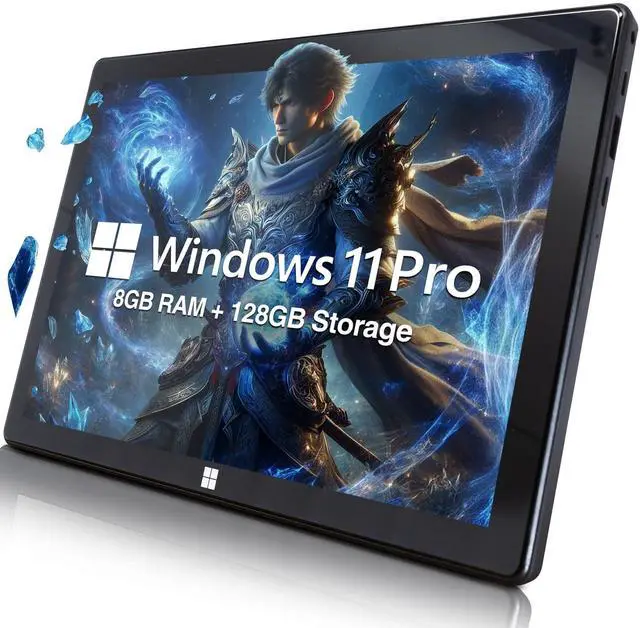 Main image of Fusion5 10" Windows 11 Professional FWIN232 Plus N2 Ultra Slim Windows Tablet PC - 8GB RAM, 128GB Storage, USB 3.0, Micro HDMI, IPS HD Display, 5MP and 2MP Cameras, Bluetooth