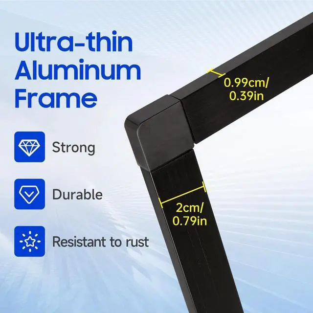 Alt view image 4 of 5 - 55 Inch Infrared Touch Frame 20 Points IR Touch Screen Panel with USB Infrared Touch Screen Overlay Suitable for Touch Monitor TV Frame, Touch Whiteboard Digital Signage, Kiosks, Automation Retailers