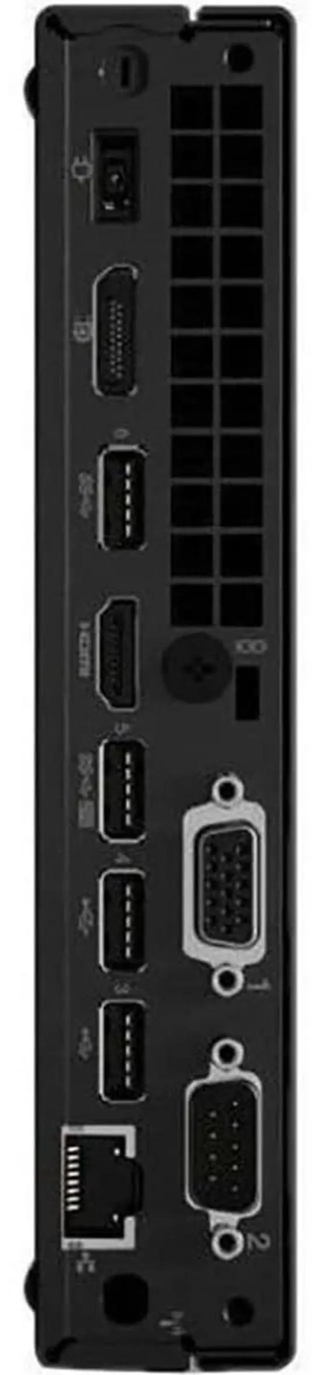 Alt view image 2 of 5 - Lenovo ThinkCentre M75q Gen 2 11JN008BUS Desktop Computer - AMD Ryzen 3 PRO 5350GE Quad-core (4 Core) 3.60 GHz - 8 GB RAM DDR4 SDRAM - 256 GB M.2 PCI Express NVMe SSD - Tiny - Black