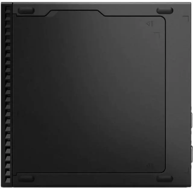 Alt view image 5 of 5 - Lenovo ThinkCentre M75q Gen 2 11JN008BUS Desktop Computer - AMD Ryzen 3 PRO 5350GE Quad-core (4 Core) 3.60 GHz - 8 GB RAM DDR4 SDRAM - 256 GB M.2 PCI Express NVMe SSD - Tiny - Black