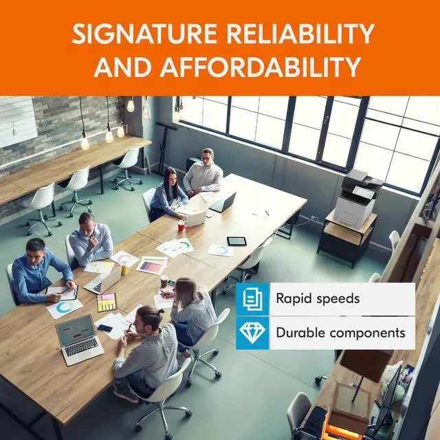 Alt view image 3 of 5 - KYOCERA ECOSYS PA4000cx Color Laser Printer 42 ppm, 1200 dpi, Gigabit Ethernet, 5 Line LCD with Hard Key Control Panel, 650 Sheet Capacity