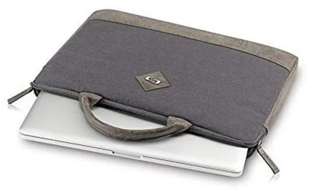 Alt view image 3 of 5 - Solo New York Urban Nomad Laptop Sleeve Handle 15.6 Inch, Grey