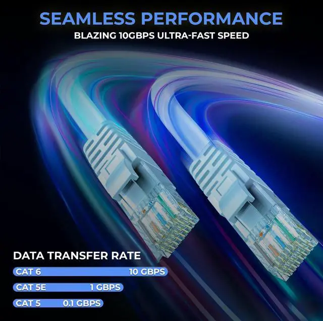 Alt view image 2 of 5 - BNCables | 550MHZ CAT6 Plenum Cable 1000ft, 23AWG 4Pair, Solid Network Cable Unshielded Twisted Pair (UTP), Available in 7 Colors (Yellow, 1000ft)
