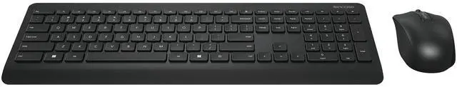 Alt view image 3 of 5 - Incase Wireless Desktop 900 Keyboard and Mouse Combo - Designed by Microsoft - Quiet Touch Keys, Ambidextrous Design, Customizable Hotkeys, Two Year Battery Life - Black