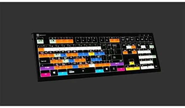 Alt view image 5 of 5 - Logickeyboard Designed for Blender 3D - PC Astra 2 Keyboard - LKB-BLEN-A2PC-US