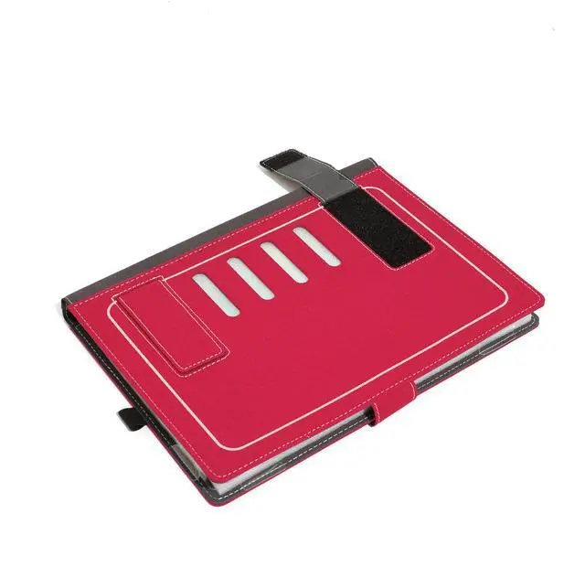 Alt view image 4 of 5 - Honeymoon Case Cover for HP ProBook 450 G8/G9/G10 & 455 G8/G9/G10 Series 15.6 inch 2021-2024,Multi-Angle Stand with Heat-Vent,Red