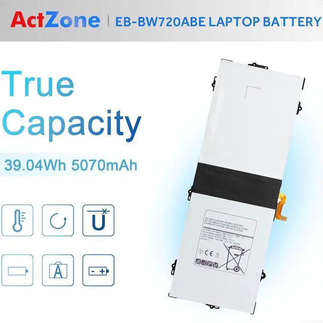 Alt view image 4 of 5 - EB-BW720ABE EB-BW720ABA Chromebook 4 4+ XE310XBA XE350XBA Replacement Battery, 65W USB C Charger for Samsung Galaxy Book Pro 360 NP950QDB NP930QDB