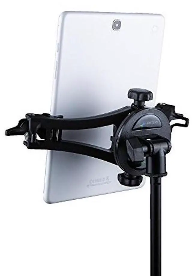 Alt view image 2 of 5 - AirTurn Manos Universal Tablet and Phone Holder (Mic Stand Not Included)