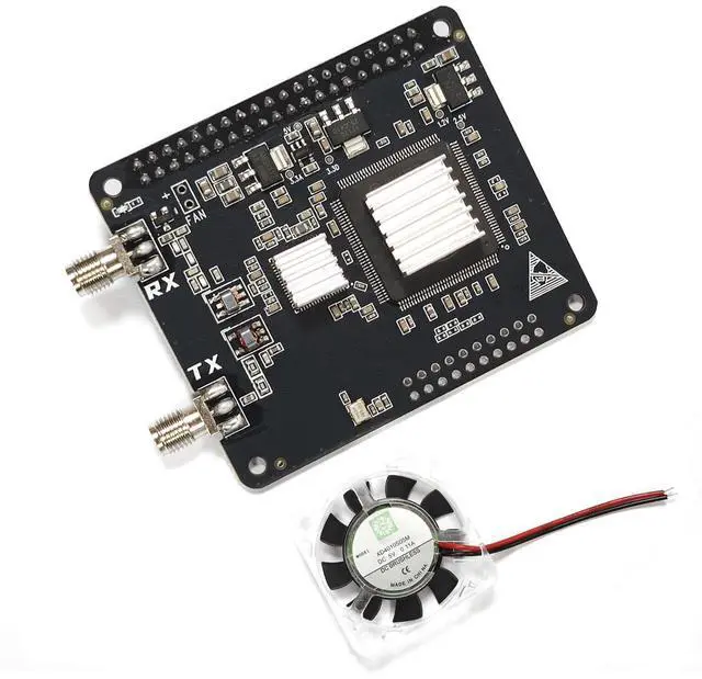 Main image of AURSINC SDR Radioberry HF SDR Transceiver Pi Hat for Raspberry Pi 4, Radio Card (RPi 4 Hat) Analog Devices AD9866 & 10CL016 12-bit Broadband Modem for Ham Radio SDR Transceiver