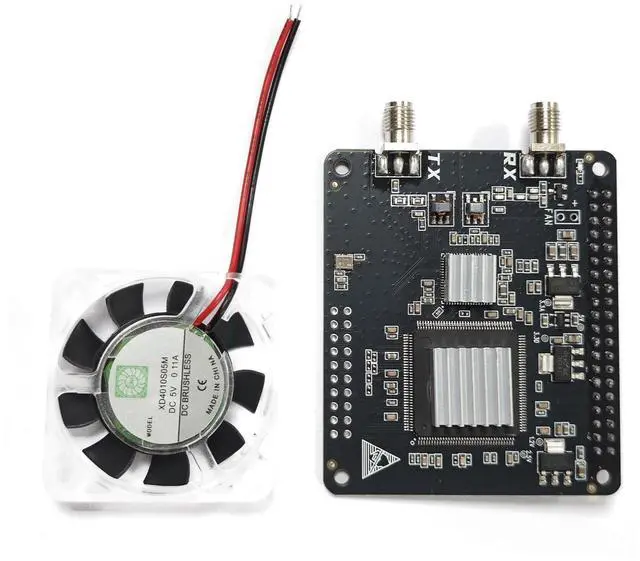 Alt view image 3 of 5 - AURSINC SDR Radioberry HF SDR Transceiver Pi Hat for Raspberry Pi 4, Radio Card (RPi 4 Hat) Analog Devices AD9866 & 10CL016 12-bit Broadband Modem for Ham Radio SDR Transceiver