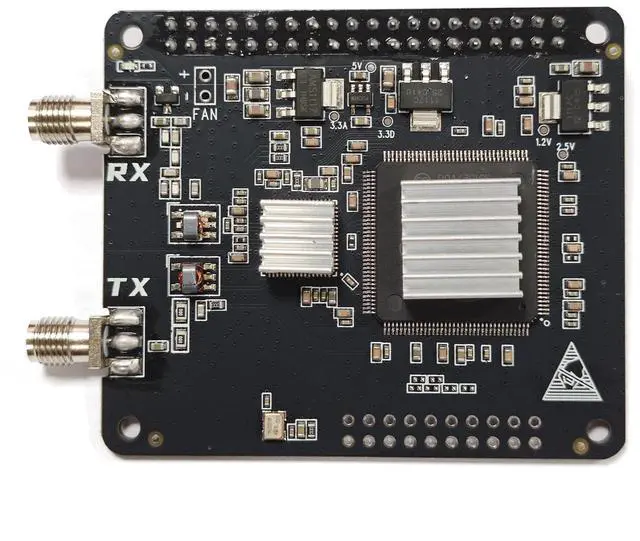 Alt view image 4 of 5 - AURSINC SDR Radioberry HF SDR Transceiver Pi Hat for Raspberry Pi 4, Radio Card (RPi 4 Hat) Analog Devices AD9866 & 10CL016 12-bit Broadband Modem for Ham Radio SDR Transceiver