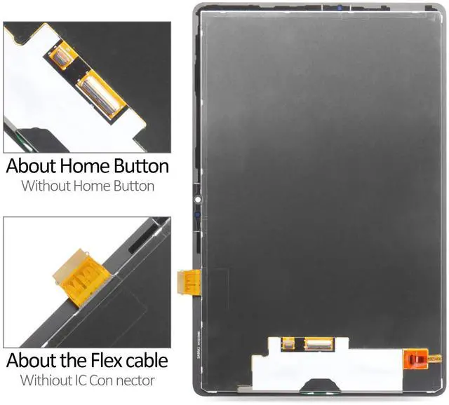 Alt view image 5 of 5 - A-MIND Galaxy Tablet S9 FE 10.9" LCD Replacement Display for Samsung S9 FE SM-X510 SM-X516B Screen Replacement Touch Screen Digitizer Assembly Glass Repair Parts