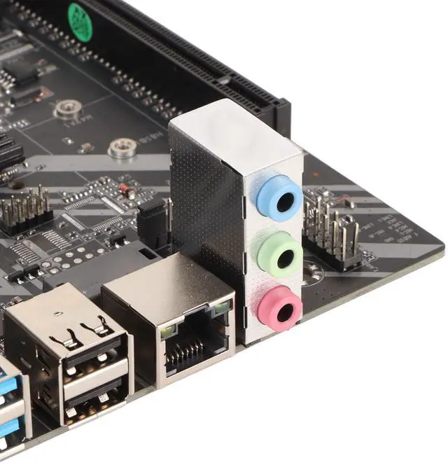 Alt view image 4 of 5 - LGA 1151 Motherboard, DDR3 Motherboard with Channel PCIe X16 SATA3.0 DDR3 4 USB2.0 2 USB3.0 3 Phase Power, Gaming Mainboard for Computer PC