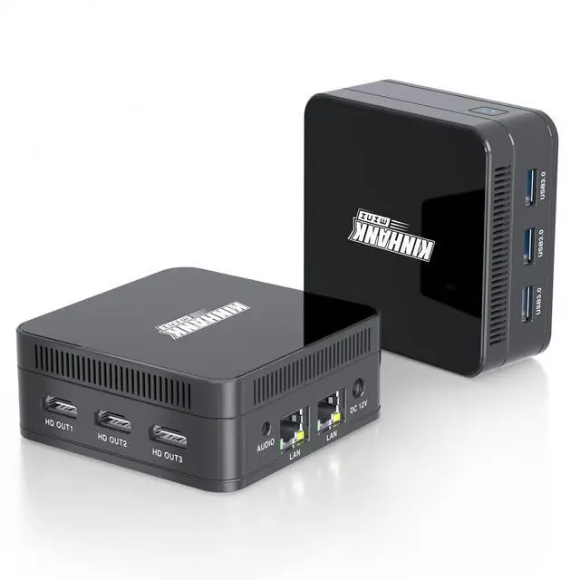 Main image of BOMJUPBR Mini PC N100 (up to 3.4GHz), Windows 11 Pro OS, 16GB DDR5 RAM 512GB M.2 SSD, 4K UHD Triple Screen Display, Mini Desktop Computer,Gigabit Ethernet, WiFi6/BT5.2, for Business, Home, Office