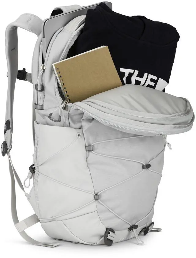 Alt view image 4 of 5 - THE NORTH FACE Women's Borealis Commuter Laptop Backpack, Tin Grey Dark Heather/T, One Size