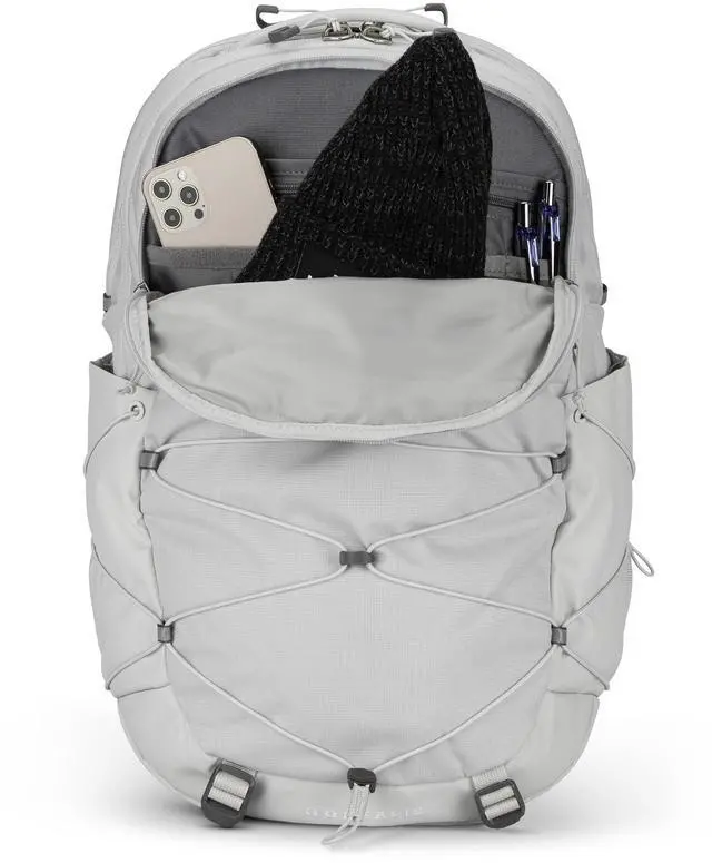 Alt view image 5 of 5 - THE NORTH FACE Women's Borealis Commuter Laptop Backpack, Tin Grey Dark Heather/T, One Size
