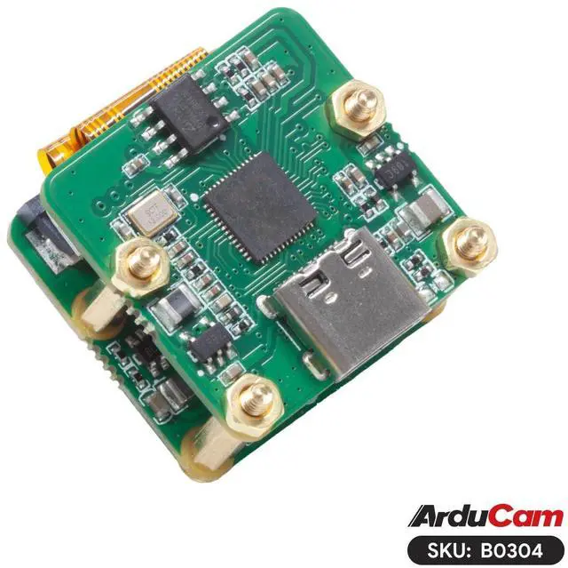 Alt view image 3 of 4 - Arducam for Raspberry Pi USB Camera Module 3, IMX708 12MP UVC Camera, with 75°(D) Fixed-Focus Stock Lens, Compatible with Windows, Linux, Mac, Android