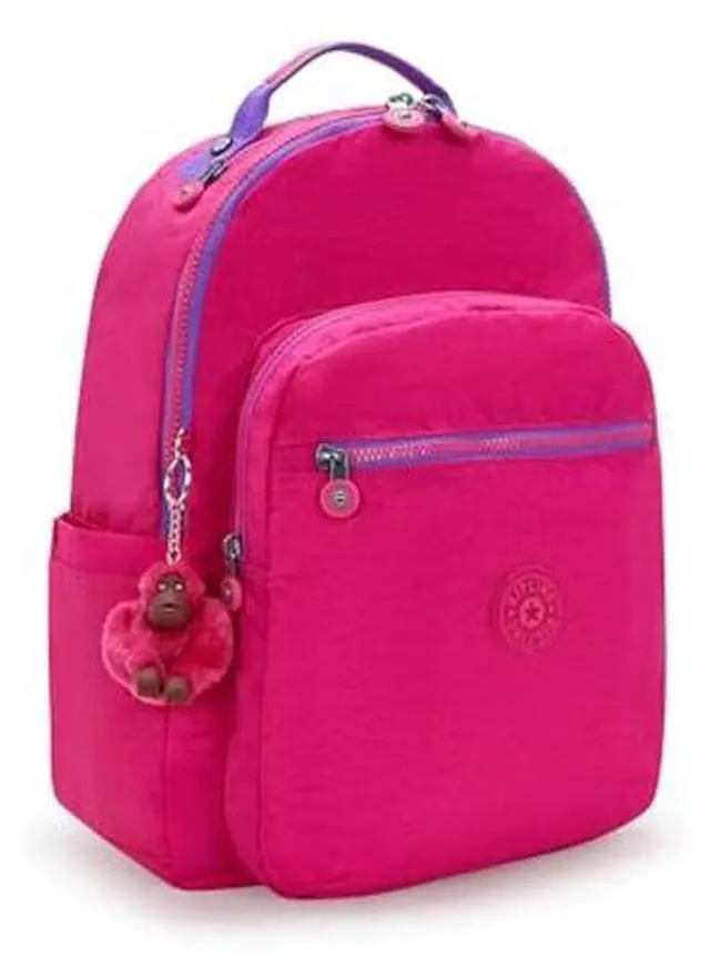 Alt view image 2 of 5 - Kipling Women's Seoul 15" Laptop Backpack, Durable, Roomy with Padded Shoulder Straps, Built-In Protective Sleeve