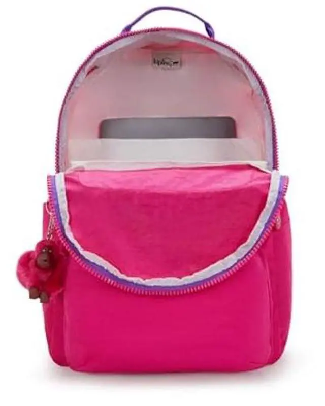 Alt view image 3 of 5 - Kipling Women's Seoul 15" Laptop Backpack, Durable, Roomy with Padded Shoulder Straps, Built-In Protective Sleeve
