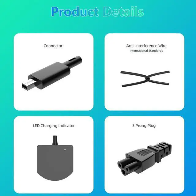 Alt view image 2 of 5 - 200W Laptop Charger for ASUS TUF Gaming A14 A16 FA401WV FA401UV ProArt P16 H7606 H7606WI ADP-200JB K ROG Zephyrus G16 GA605 gu605 gu605m Power Cord