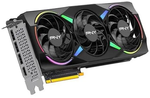 Alt view image 4 of 5 - PNY GeForce RTX(tm) 5070 ARGB Overclocked Triple Fan